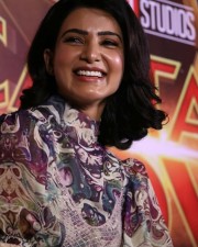 Samantha Ruth Prabhu 23 Actress Samantha At Captain Marvel Press Meet Photos