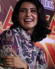 Samantha Ruth Prabhu 19 Actress Samantha At Captain Marvel Press Meet Photos