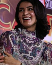 Samantha Ruth Prabhu 18 Actress Samantha At Captain Marvel Press Meet Photos