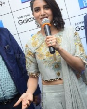Actress Samantha At The Launch Of Samsung Galaxy S At Big C Showroom Photos