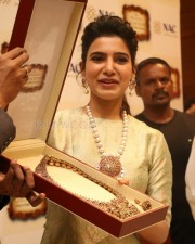 Samantha Ruth Prabhu 45 Actress Samantha Launch Of Nac Jewellers Antique Exhibition Photos