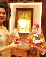 Samantha Ruth Prabhu 41 Actress Samantha Launch Of Nac Jewellers Antique Exhibition Photos