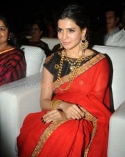 Samantha Ruth Prabhu 29 Actress Samantha Red Saree Photos