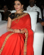Samantha Ruth Prabhu 27 Actress Samantha Red Saree Photos