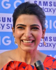 Samantha Ruth Prabhu 19 Actress Samantha Stills At Samsung SE Mobile Launch