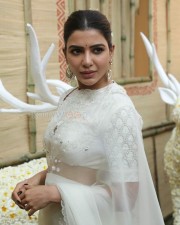 Actress Samantha at Shakuntalam Movie Opening Pictures