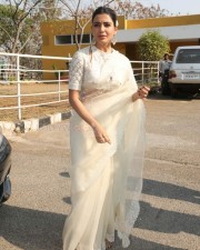 Actress Samantha at Shakuntalam Movie Opening Pictures