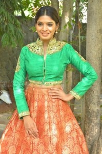 Actress Sanchita Shetty At Enkitta Mothathe Audio Launch Photos