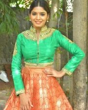 Actress Sanchita Shetty At Enkitta Mothathe Audio Launch Photos
