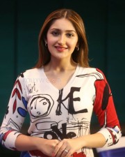 Actress Sayyeshaa Saigal At Bandobast Movie Press Meet Photos