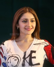 Actress Sayyeshaa Saigal At Bandobast Movie Press Meet Photos
