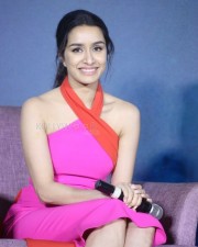 Actress Shraddha Kapoor At Saaho Movie Press Meet Photos