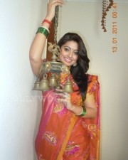 Actress Sneha In Saree Photos