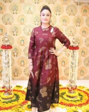 Actress Sonia Agarwal At Aa Guru Silks Shop Launch Photos