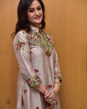 Actress Sonia Agarwal at 7G Rainbow Colony Re Release Press Meet Photos 04