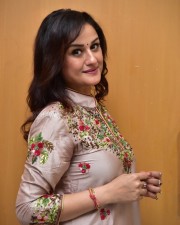 Actress Sonia Agarwal at 7G Rainbow Colony Re Release Press Meet Photos 11