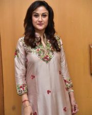 Actress Sonia Agarwal at 7G Rainbow Colony Re Release Press Meet Photos 34