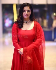 Actress Sunaina in Red Salwar Photos 03