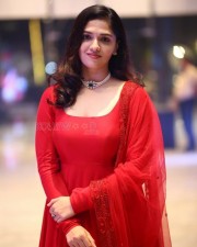 Actress Sunaina in Red Salwar Photos 05