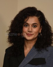 Actress Taapsee Pannu at Shabaash Mithu Movie Press Meet Pictures 24