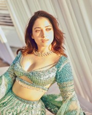 Actress Tamannaah Bhatia Sexy Hot Cleavage Photo 01