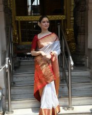 Actress Tamannaah Bhatia at Babulnath Mandir Photos 03