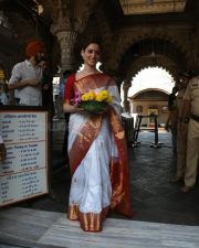 Actress Tamannaah Bhatia at Babulnath Mandir Photos 07