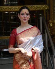 Actress Tamannaah Bhatia at Babulnath Mandir Photos 13