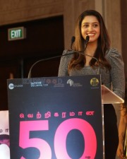 Actress Tanya Ravichandran at Nenjuku Needhi 50th Day Success Meet 01