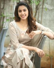 Actress Tanya Ravichandran at Raja Vikramarka Movie Interview Photos 44