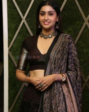 Actress Tanya Ravichandran at Raja Vikramarka Movie Pre Release Event Photos 28