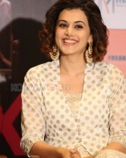 Actress Tapsee At Pink Press Meet Pictures
