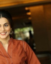 Taapsee Pannu 57 Actress Tapsee Pannu At Game Over Interview Stills