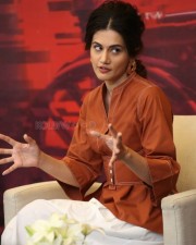 Taapsee Pannu 48 Actress Tapsee Pannu At Game Over Interview Stills