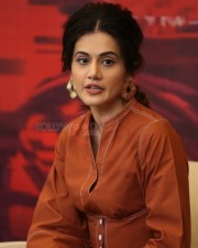 Taapsee Pannu 47 Actress Tapsee Pannu At Game Over Interview Stills
