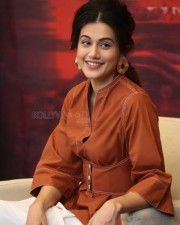 Taapsee Pannu 46 Actress Tapsee Pannu At Game Over Interview Stills