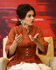 Taapsee Pannu 43 Actress Tapsee Pannu At Game Over Interview Stills