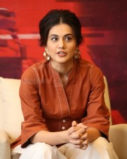 Taapsee Pannu 42 Actress Tapsee Pannu At Game Over Interview Stills