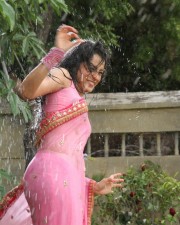 Actress Trisha Wet Saree Photos