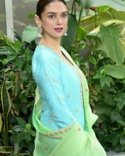 Aditi Rao Hydari at Maha Samudram Movie Promotion Photoshoot Pictures 15