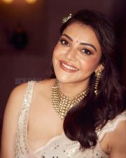 Adorable Kajal Aggarwal in a Deep Neck Lehenga Photos 02