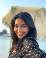 Aishwarya Lekshmi Cute Beach Pictures 01