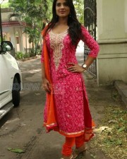 Aishwarya Rajesh At Dharmadurai Press Meet Pictures