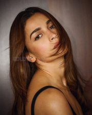 Alpha Actress Alia Bhatt in a Black Alpha Tank Dress Photos 02