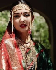 Amy Jackson Bridal Look Photos