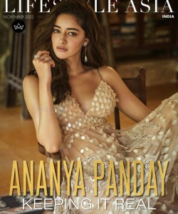 Ananya Panday in Lifestyle Asia Magazine Cover Photo 01