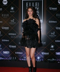 Ananya Panday in Mini Black Dress at Elle India Awards 01