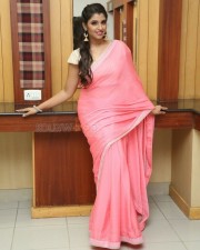 Anchor Shyamala At Aravinda Sametha Success Meet Photos