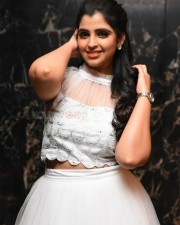 Anchor Shyamala At Krack Movie Trailer Launch Photos