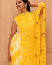 Anchor Shyamala Yellow Dress Pictures